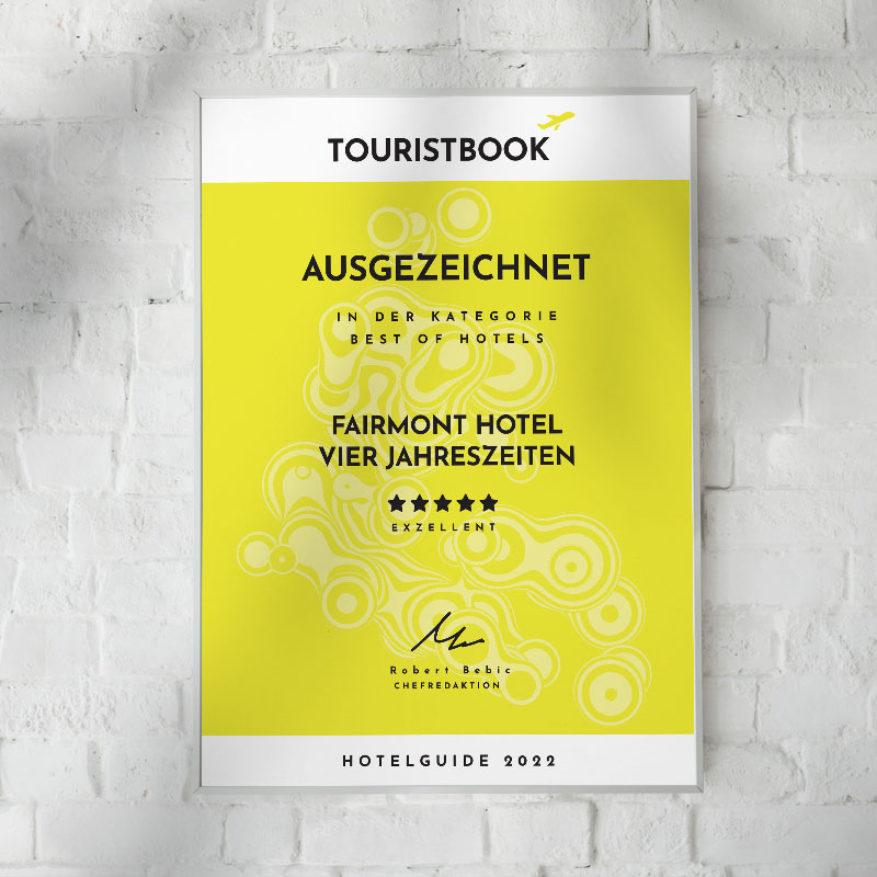 Touristbook Auszeichnung